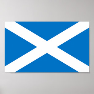 Flagga Skottland Poster