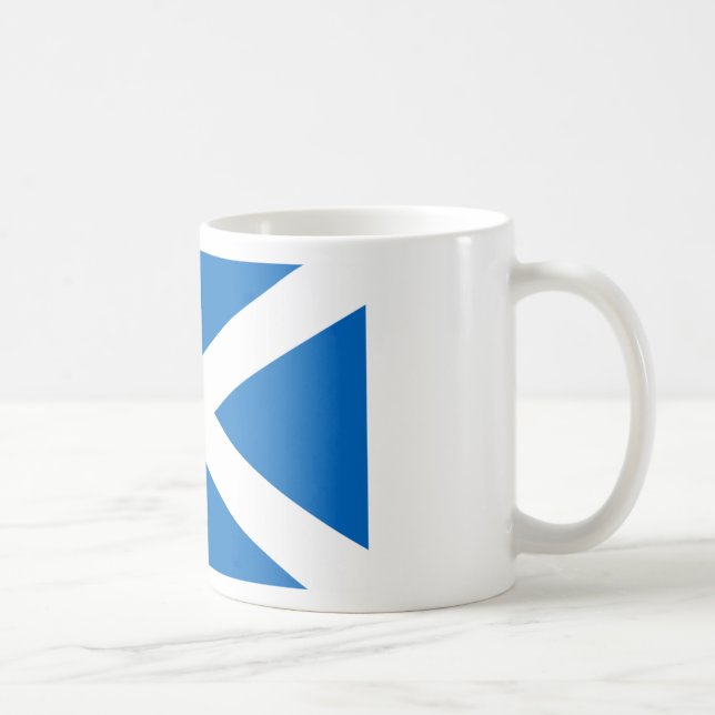 Flagga Skottland - Skottland - Flagga Kaffemugg (Höger)