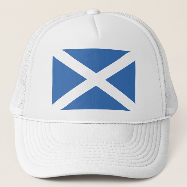 Flagga Skottland Truckerkeps (Framsida)