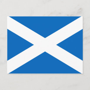 Flagga Skottland Vykort