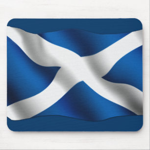 Flagga Skottlands och St Andrew Patriotic Musmatta