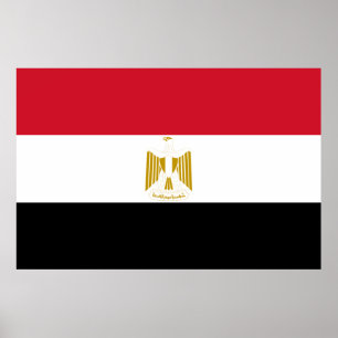 flagga Skriv ut egypten Poster Pappert projektions