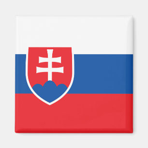 Flagga Slovakien Magnet