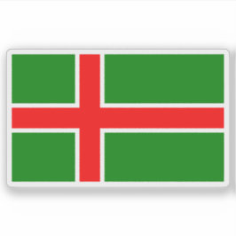 Flagga Småland, Sverigen Klistermärken