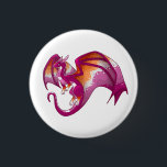 flagga "Solnedgång", Lesbisk Knapp<br><div class="desc">.</div>