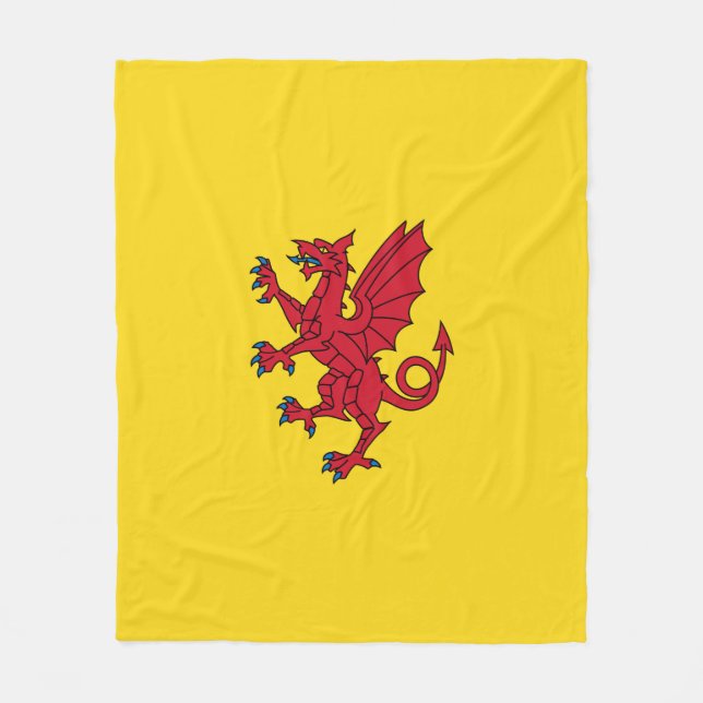 Flagga Somerset Fleecefilt (Framsidan)