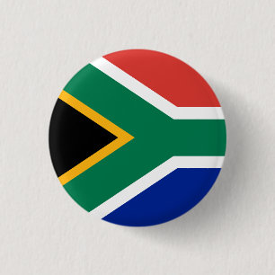 Flagga South Afrika Knapp
