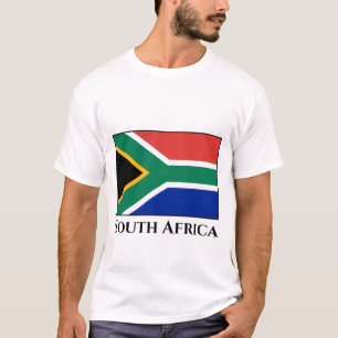 Flagga South Afrika T Shirt