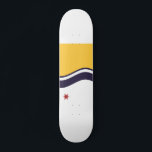 Flagga South Bend, Indiana Mini Skateboard Bräda 18,5 Cm<br><div class="desc">Skateboard med en design med flagga South Bend,  Indiana. En vit,  blå och gult flagga med röd stjärna</div>