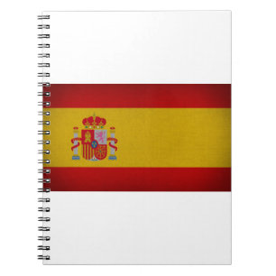Flagga Spanien Anteckningsbok