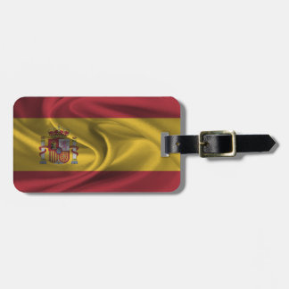Flagga Spanien Bagagebricka