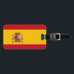 Flagga Spanien Bagagebricka<br><div class="desc">Flagga Spanien-Bandera de España-La Rojigualda</div>