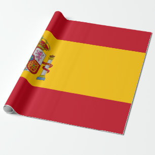 Flagga Spanien - Bandera de Espana Presentpapper