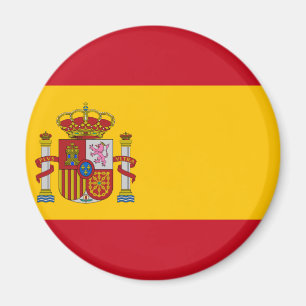 Flagga Spanien - Bandera de España - Spaniens Flag Magnet