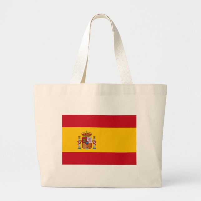 Flagga Spanien Jumbo Tygkasse (Framsidan)