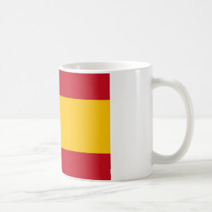 Flagga Spanien Kaffemugg