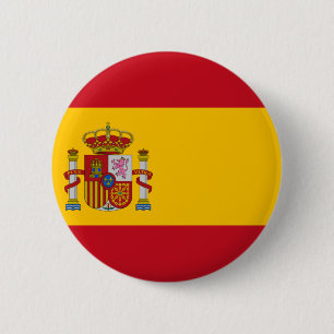 Flagga Spanien Knapp