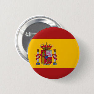 Flagga Spanien Knapp
