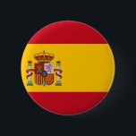 Flagga Spanien Knapp<br><div class="desc">Flagga Spanien</div>