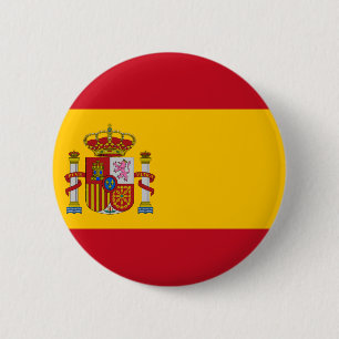 Flagga Spanien Knapp
