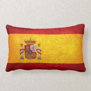 Flagga Spanien Lumbarkudde