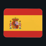 Flagga Spanien Magnet<br><div class="desc">Rojigualda,  Proportion 2:3,  Flagga Spanien.</div>