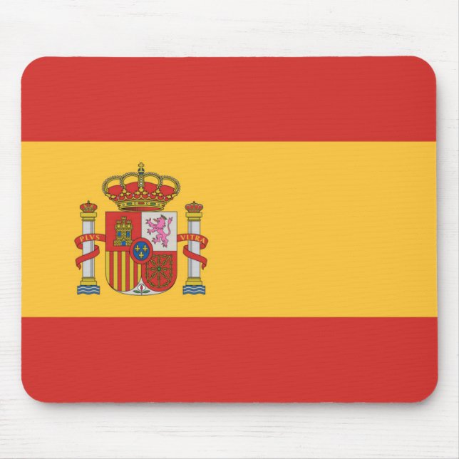 Flagga Spanien Musmatta (Framsidan)