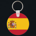 Flagga Spanien Nyckelring<br><div class="desc">Flagga Spanien</div>