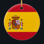 Flagga Spanien Ornament<br><div class="desc">Flagga Spanien Ornament</div>