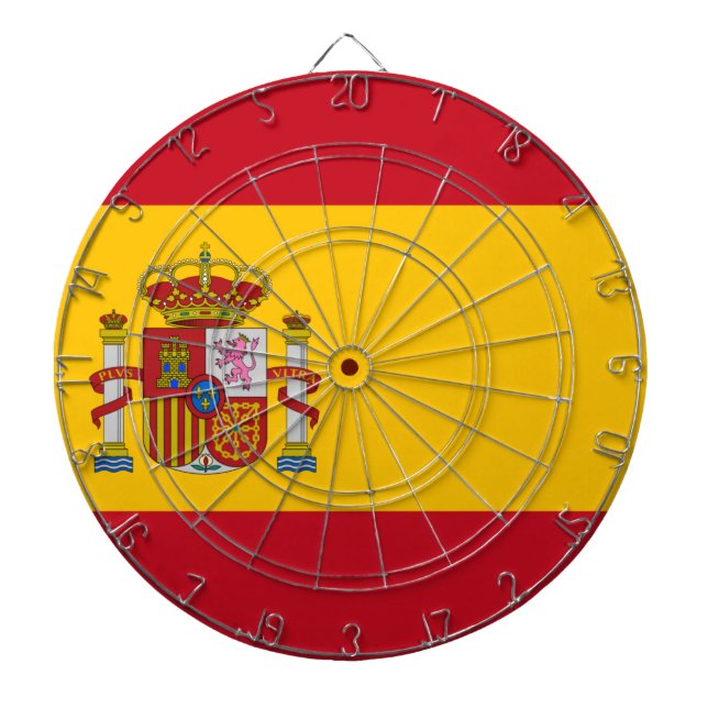 Flagga Spanien Piltavla (Framsidan)