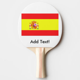 Flagga Spanien Pingisracket