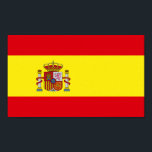 Flagga Spanien Poster<br><div class="desc">Denna utformning är en av många unika skapelser i internationell som gjorts av Republiken Land och är ett underbart sätt att visa ert nationella pride. Utformningen är anpassade och finns tillgänglig på skjortor,  plattor,  tanktop,  mugg,  stativ,  munspadar,  nyckelkedjor,  stötfångare,  hattar och många andra coolor.</div>