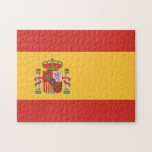 Flagga Spanien Pussel<br><div class="desc">Rojigualda,  Proportion 2:3,  Flagga Spanien.</div>