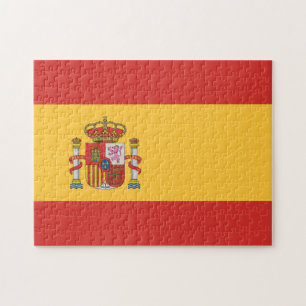 Flagga Spanien Pussel