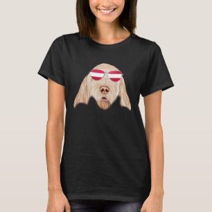 Flagga Spinoni Italiani Hund Austria Pocket T Shirt