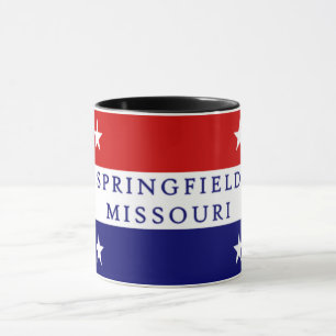 Flagga Springfield (Missouri) Mugg
