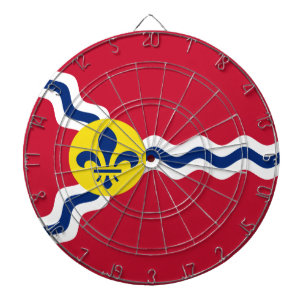 Flagga St. Louis, Missouri Dartboard Darttavla