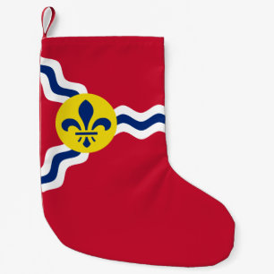 Flagga St. Louis, Missouri Liten Julstrumpa