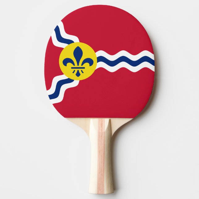 Flagga St. Louis, Missouri Ping Pong Paddle Pingisracket (Framsidan)