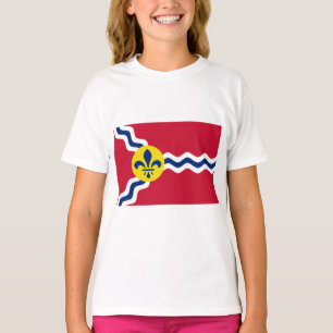 Flagga St Louis (Missouri) T Shirt