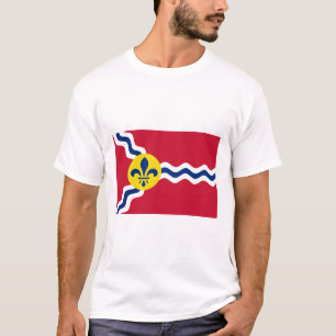 Flagga St Louis (Missouri) T Shirt