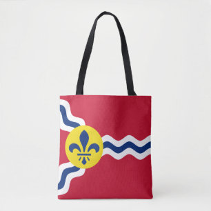 Flagga St. Louis, Missouri Tote Bag Tygkasse