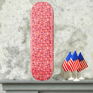 Flagga Stars Skateboard