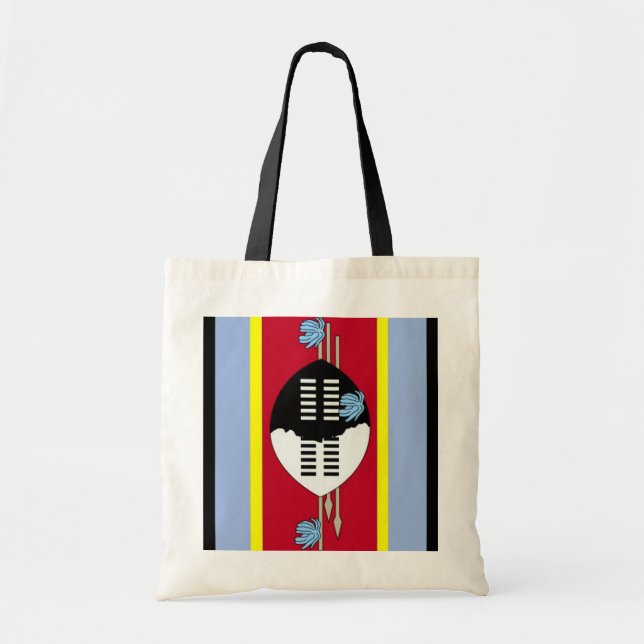 Flagga Swaziland Bag Tygkasse (Framsidan)