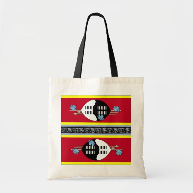 Flagga Swaziland Bag Tygkasse (Framsidan)