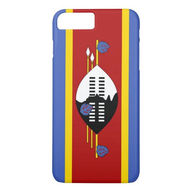 Flagga Swaziland Case-Mate iPhone Skal (Baksida)