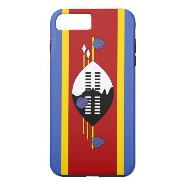 Flagga Swaziland Case-Mate iPhone Skal (Baksida)