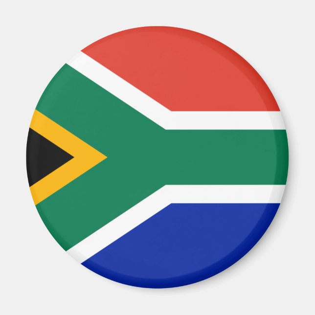 flagga syd-afrika magnet (Framsidan)
