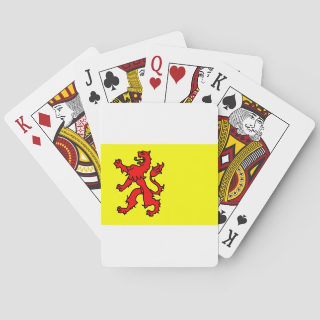 Flagga Sydholland Casinokort (Baksidan)