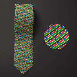 Flagga Sydsudan Mönster Slips